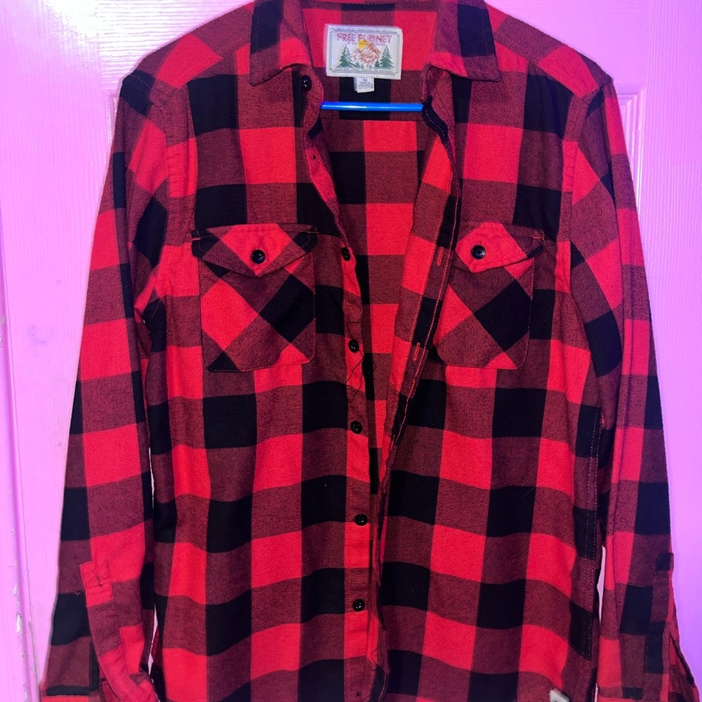 FREE PLANET FLANNEL